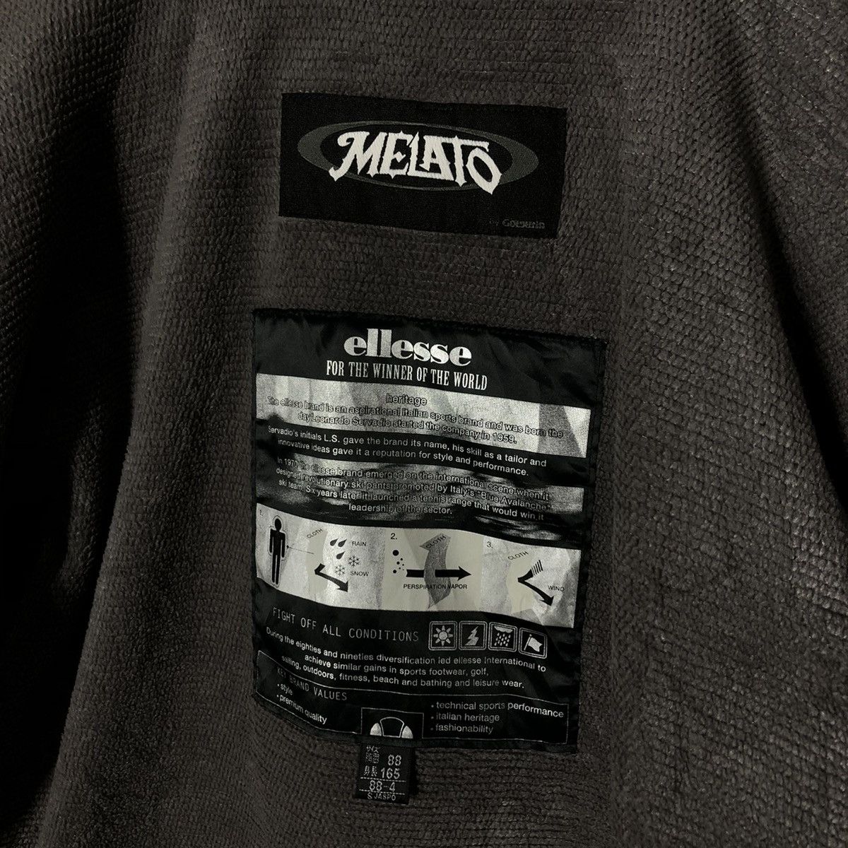 Ellesse × Goldwin VINTAGE ELLESSE MELATO GOLDWIN SKI JACKET Size US S / EU 44-46 / 1 - 16 Thumbnail