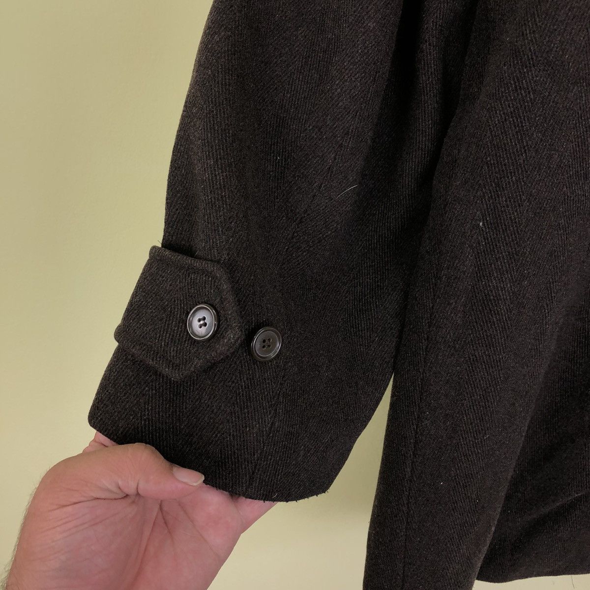 Designer WOOL JACKET Italian Designer Confezioni Malco Made in Italy Size US M / EU 48-50 / 2 - 10 Thumbnail