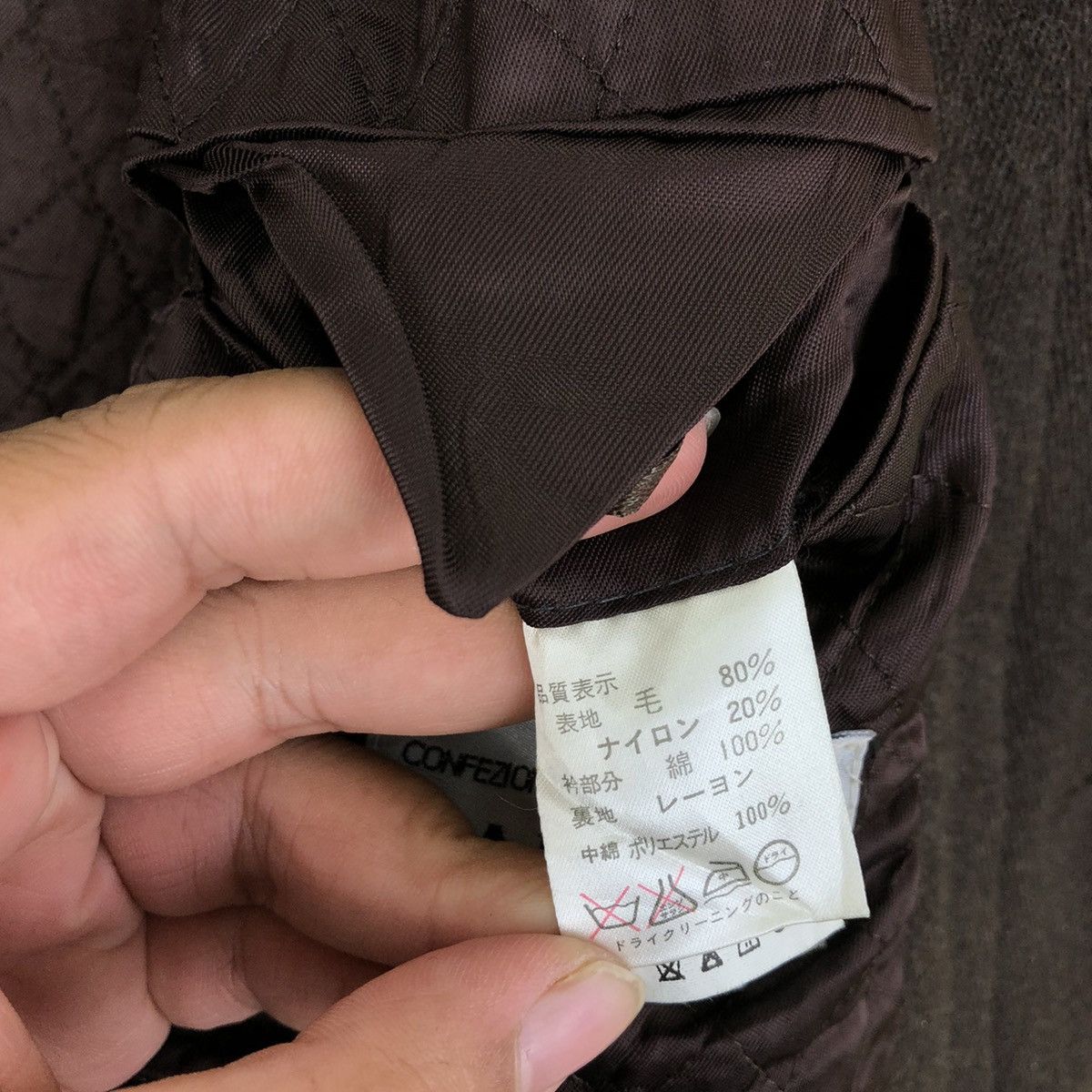 Designer WOOL JACKET Italian Designer Confezioni Malco Made in Italy Size US M / EU 48-50 / 2 - 12 Thumbnail