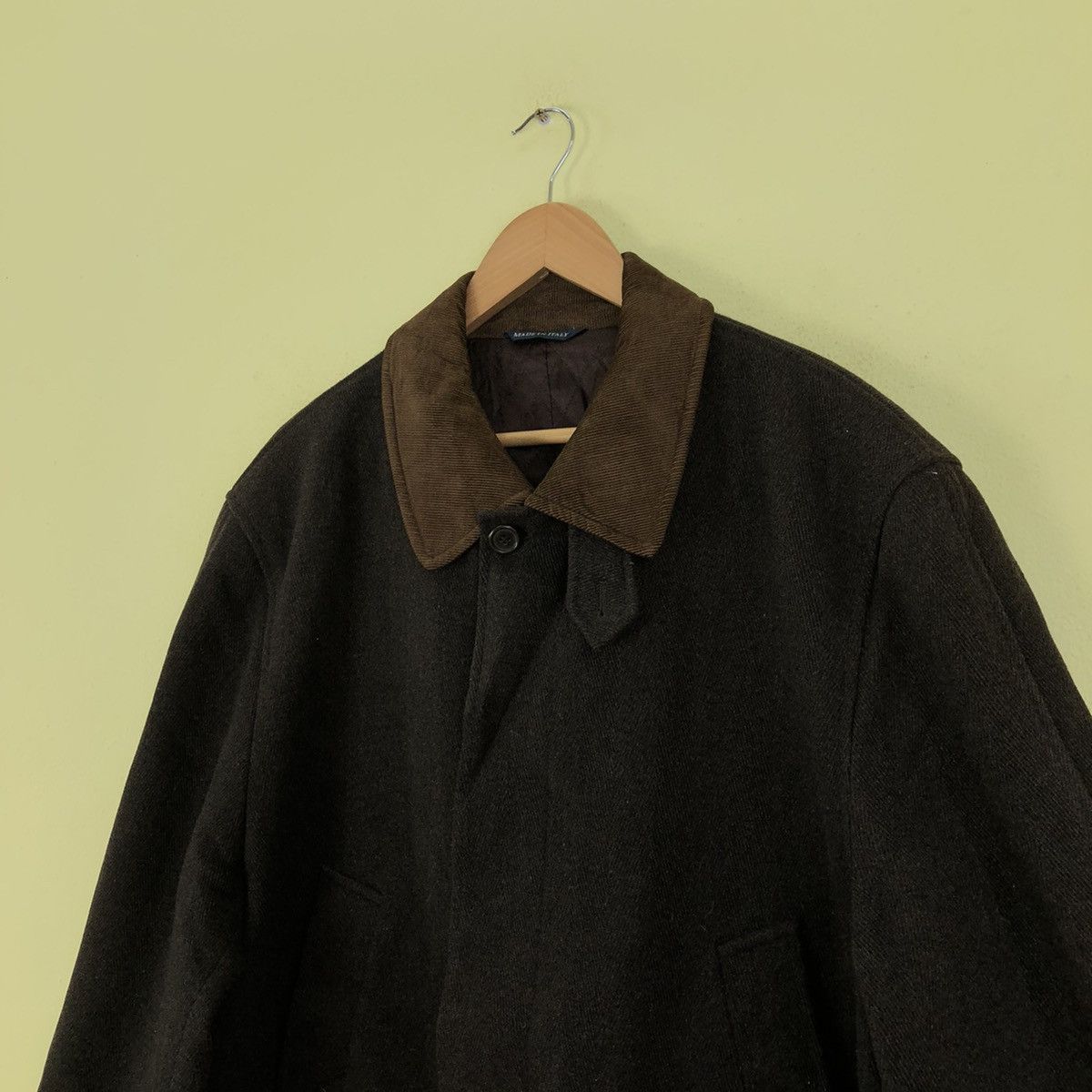 Designer WOOL JACKET Italian Designer Confezioni Malco Made in Italy Size US M / EU 48-50 / 2 - 4 Thumbnail