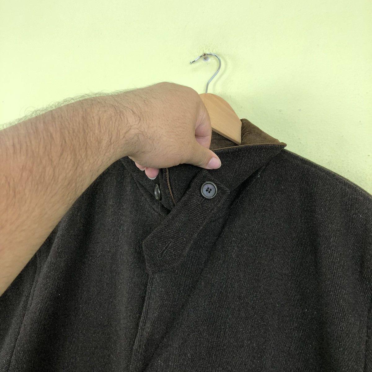 Designer WOOL JACKET Italian Designer Confezioni Malco Made in Italy Size US M / EU 48-50 / 2 - 7 Thumbnail