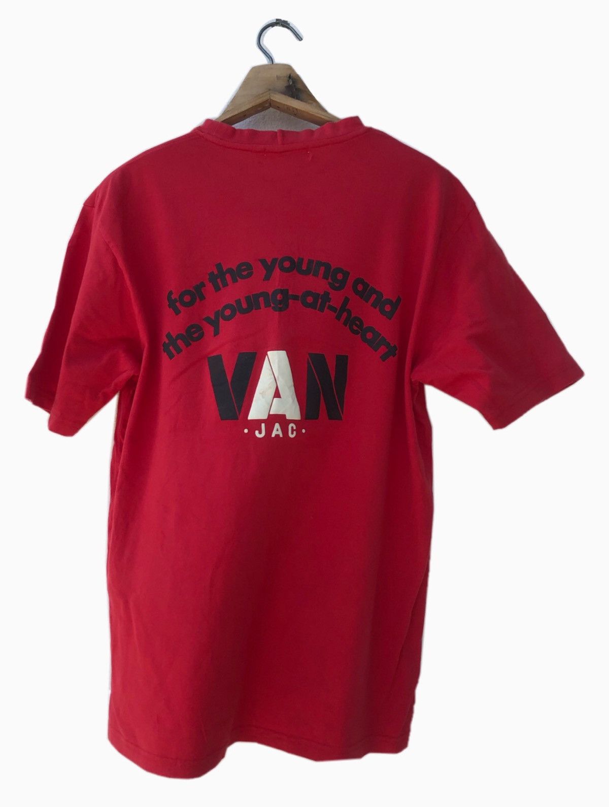 Japanese Brand Top Designer Japanese Brand by Van Jac Short Sleeve T-Shirt Size US L / EU 52-54 / 3 - 1 Thumbnail