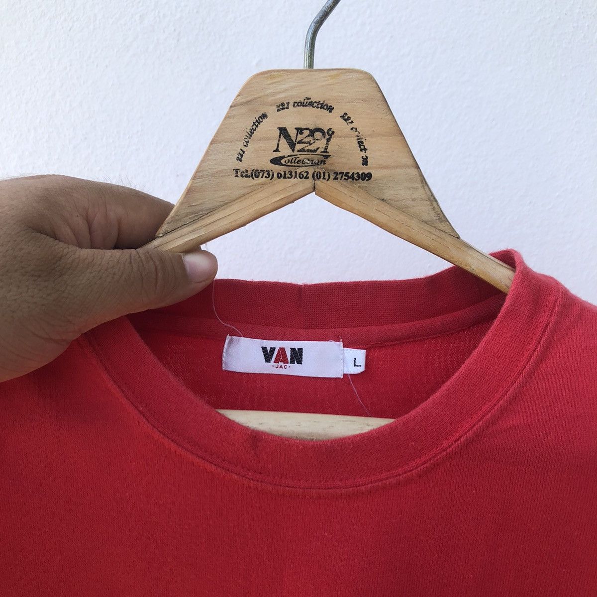 Japanese Brand Top Designer Japanese Brand by Van Jac Short Sleeve T-Shirt Size US L / EU 52-54 / 3 - 5 Thumbnail