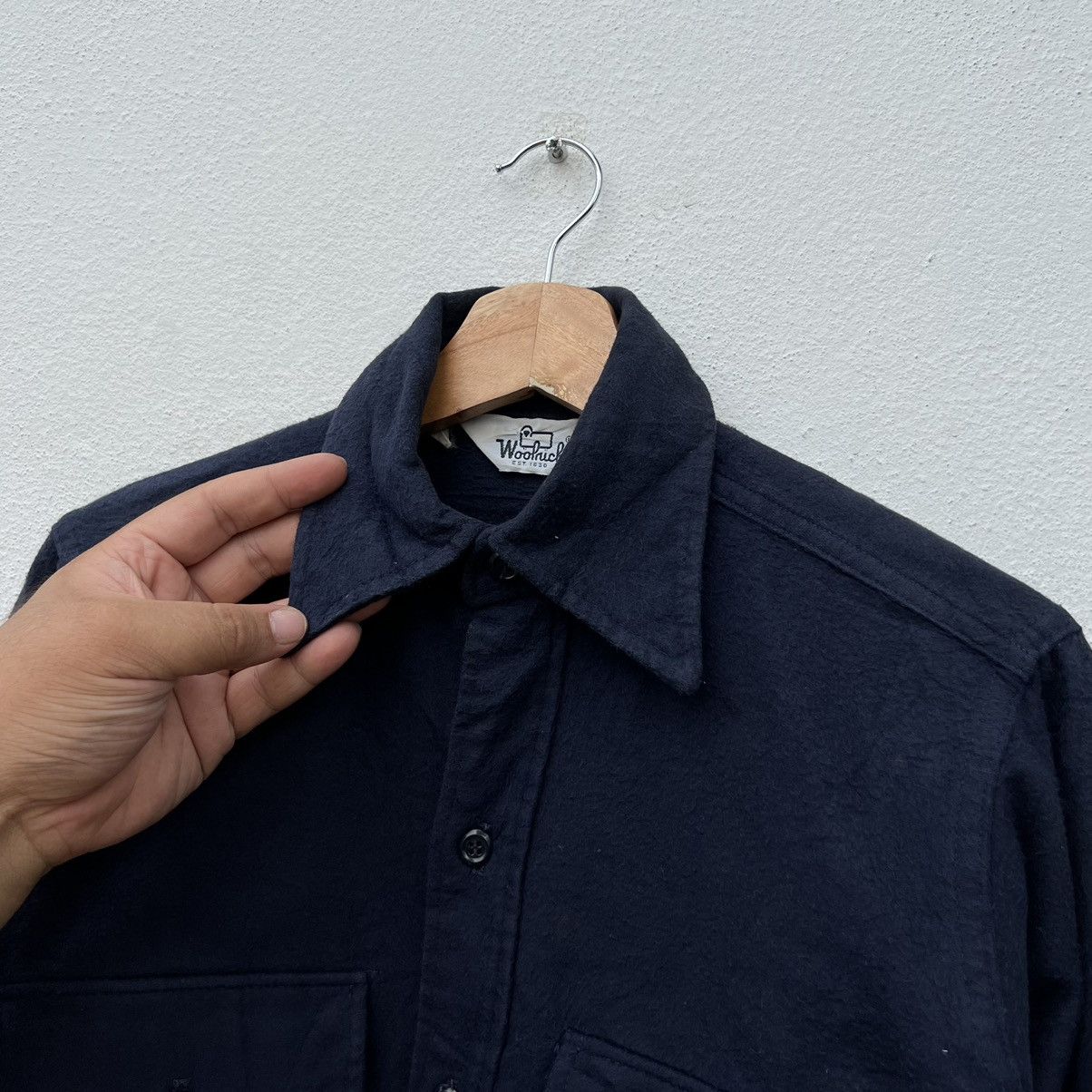 Japanese Brand × Woolrich Woolen Mills SHIRT BUTTON UPS WOOLRICH MULTI CARGO POCKET Size US S / EU 44-46 / 1 - 6 Thumbnail