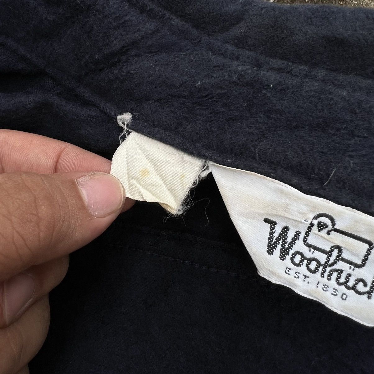Japanese Brand × Woolrich Woolen Mills SHIRT BUTTON UPS WOOLRICH MULTI CARGO POCKET Size US S / EU 44-46 / 1 - 10 Thumbnail