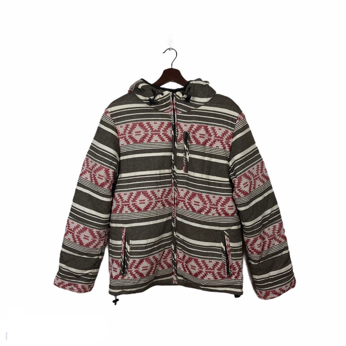 Japanese Brand ANTI BALLISTIC NAVAJO DESIGN HOODIE RARE STYLE Size US M / EU 48-50 / 2 - 1 Thumbnail