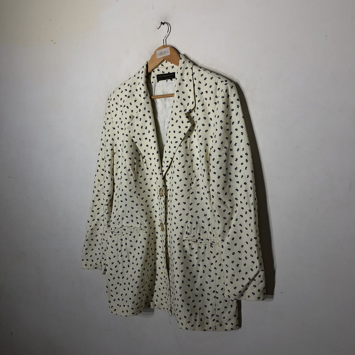 Designer LUIGI MADDALENA OVERPRINT FLOWER DOT Size US M / EU 48-50 / 2 - 2 Thumbnail