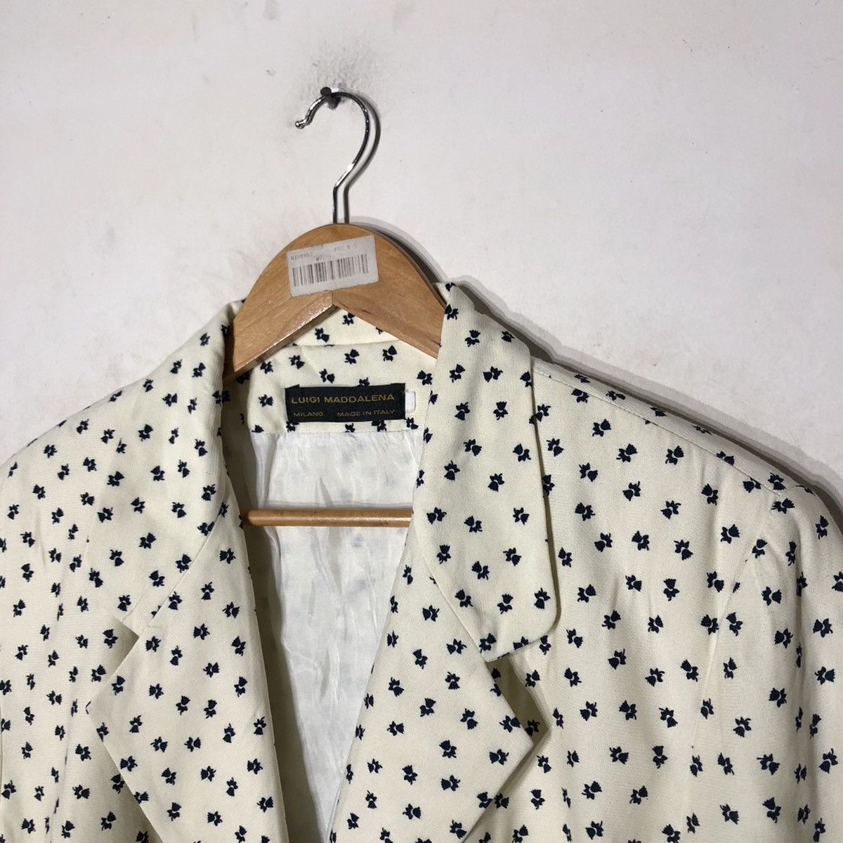 Designer LUIGI MADDALENA OVERPRINT FLOWER DOT Size US M / EU 48-50 / 2 - 4 Thumbnail