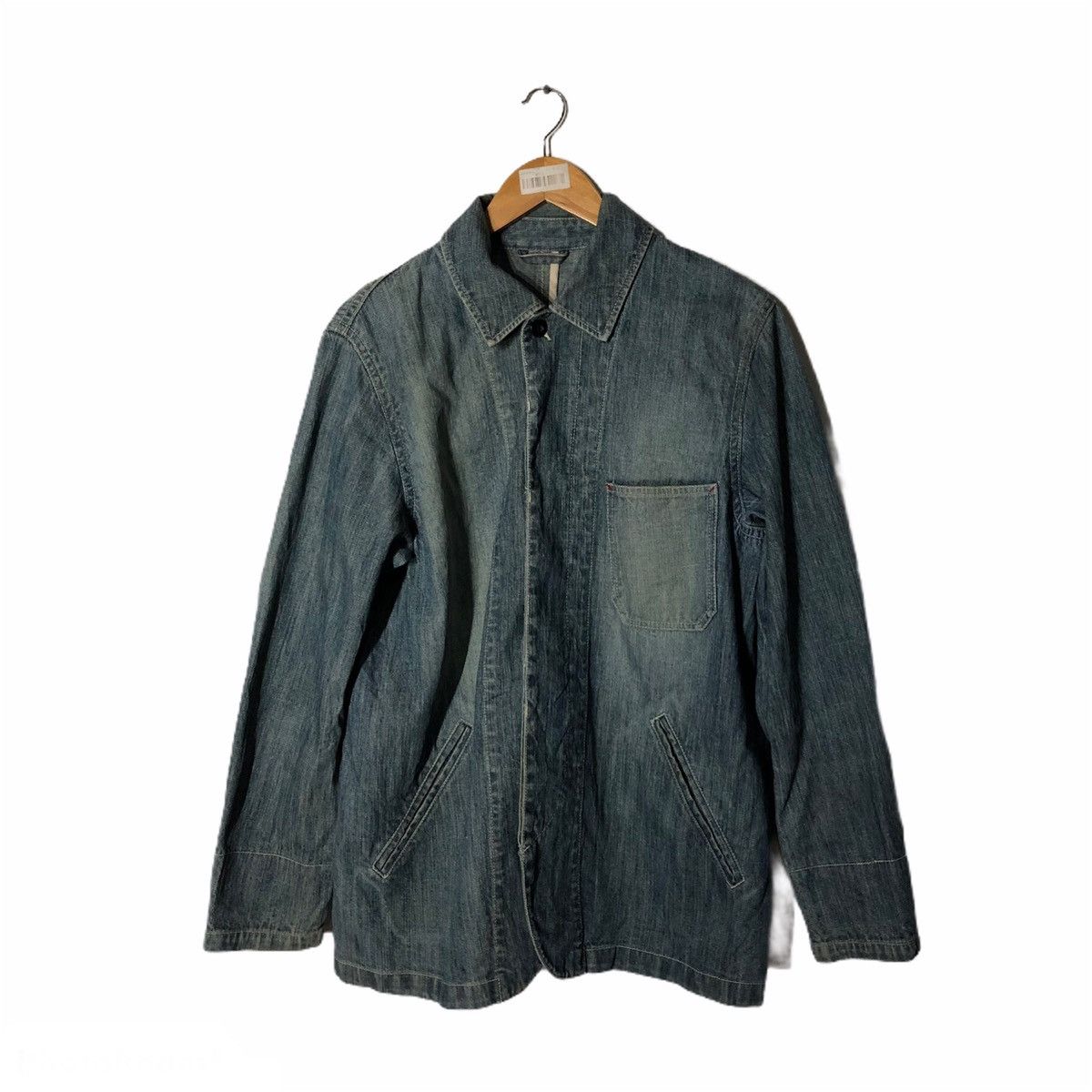 Japanese Brand ULTIMATE DENIM CHORE JACKET KEARNEY HOUSE Size US M / EU 48-50 / 2 - 1 Thumbnail