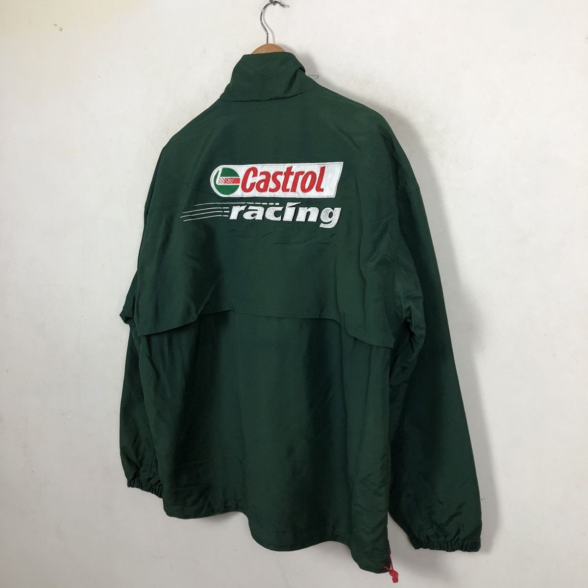 Japanese Brand CASTROL BIG LOGO ZIPPER JACKET Size US M / EU 48-50 / 2 - 9 Thumbnail