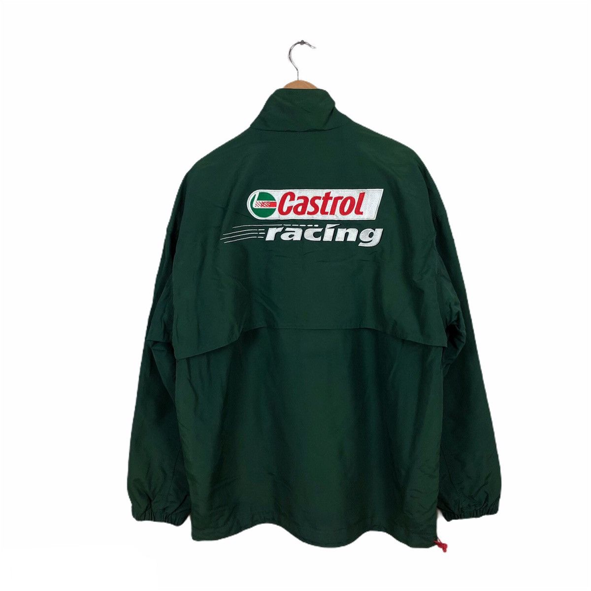 Japanese Brand CASTROL BIG LOGO ZIPPER JACKET Size US M / EU 48-50 / 2 - 1 Thumbnail