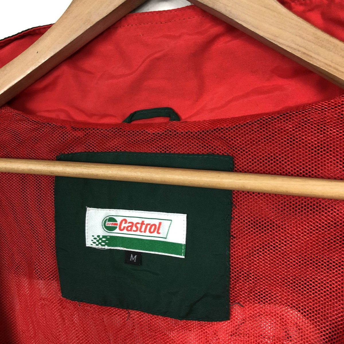 Japanese Brand CASTROL BIG LOGO ZIPPER JACKET Size US M / EU 48-50 / 2 - 13 Thumbnail