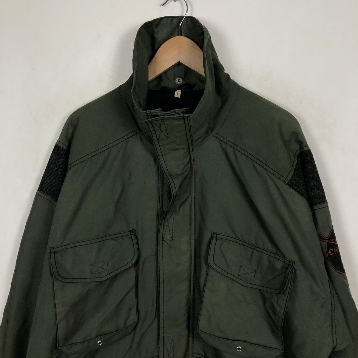 Japanese Brand WINDSURFING CHIEMSEE ACTIVE WEAR MILITARY DESIGN SKI JACKET Size US S / EU 44-46 / 1 - 5 Thumbnail