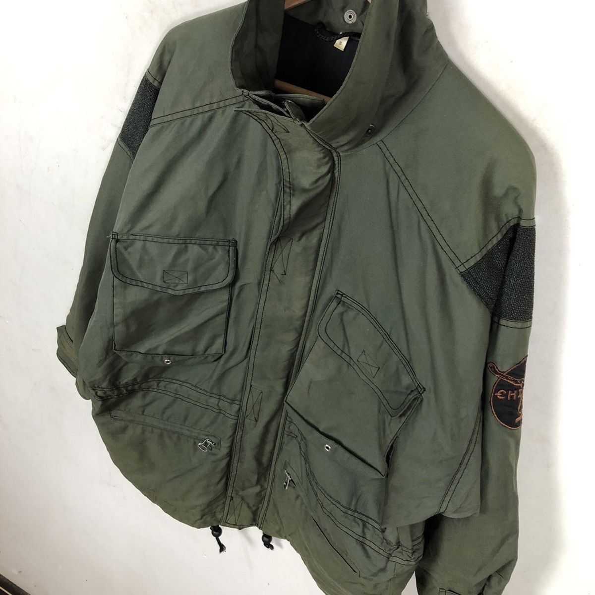Japanese Brand WINDSURFING CHIEMSEE ACTIVE WEAR MILITARY DESIGN SKI JACKET Size US S / EU 44-46 / 1 - 4 Thumbnail