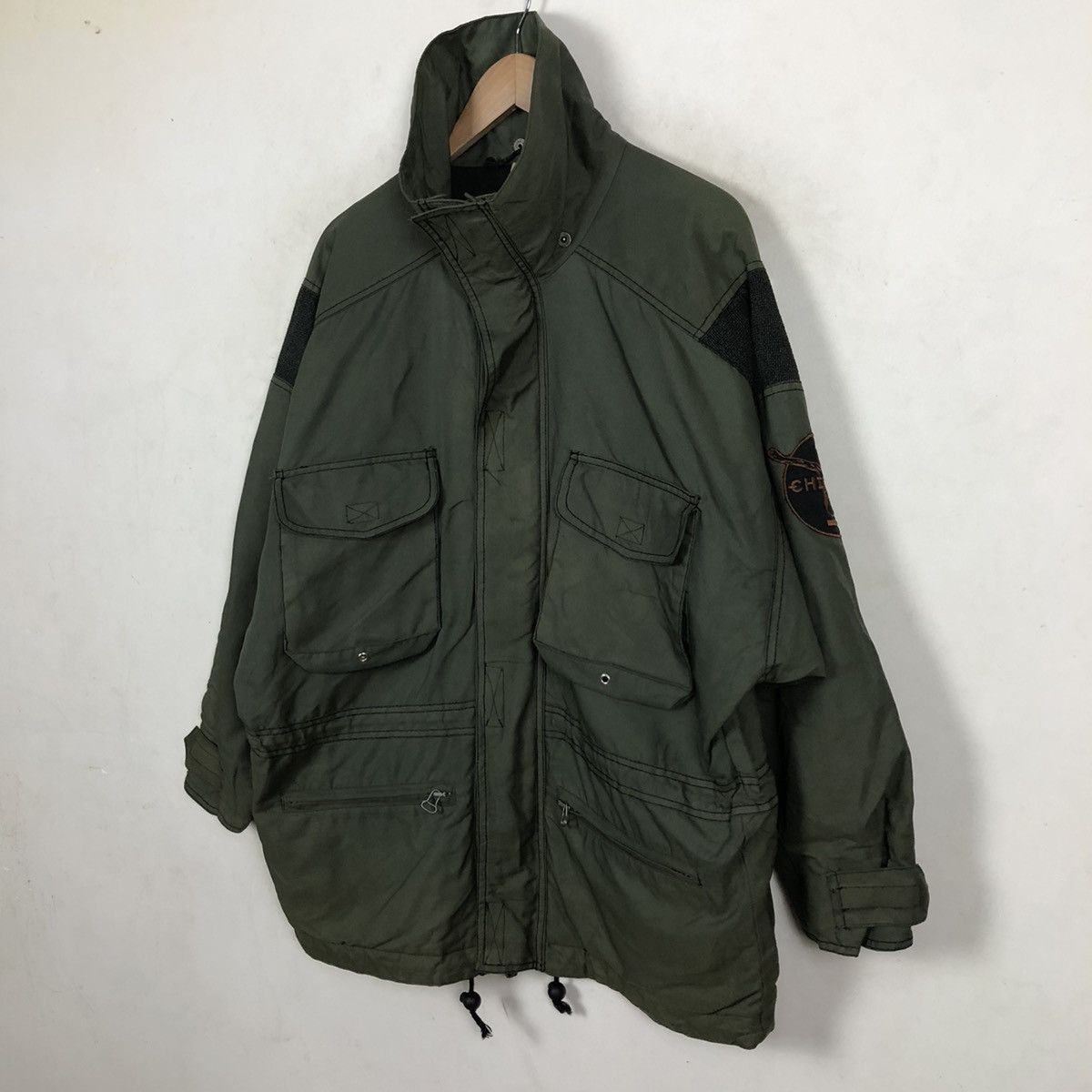 Japanese Brand WINDSURFING CHIEMSEE ACTIVE WEAR MILITARY DESIGN SKI JACKET Size US S / EU 44-46 / 1 - 3 Thumbnail