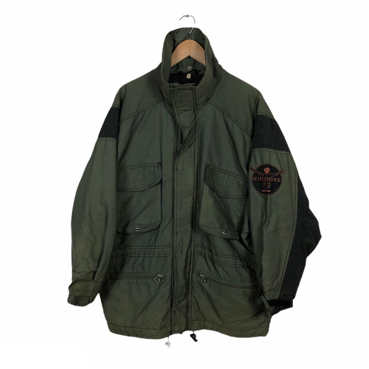 Japanese Brand WINDSURFING CHIEMSEE ACTIVE WEAR MILITARY DESIGN SKI JACKET Size US S / EU 44-46 / 1 - 1 Thumbnail