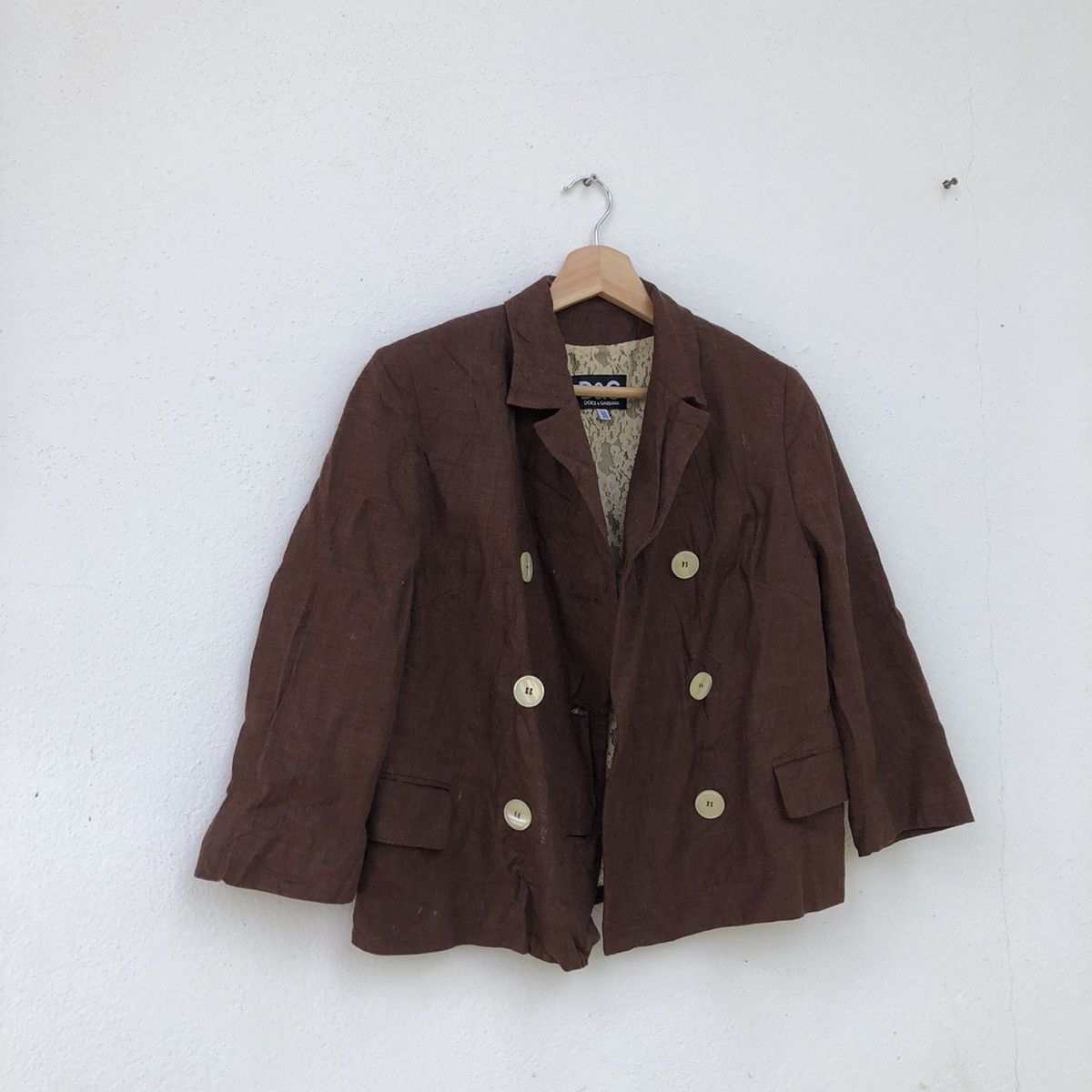Dolce & Gabbana CROPPED COAT DOLCE & GABBANA MADE IN ITALY Size US M / EU 48-50 / 2 - 2 Thumbnail