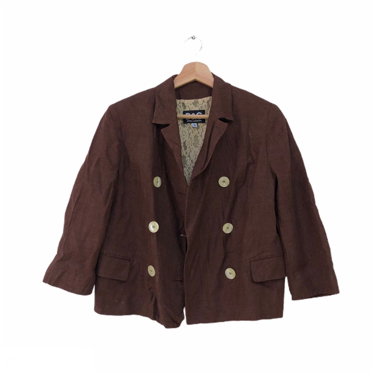 Dolce & Gabbana CROPPED COAT DOLCE & GABBANA MADE IN ITALY Size US M / EU 48-50 / 2 - 1 Thumbnail