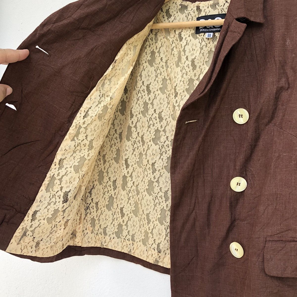 Dolce & Gabbana CROPPED COAT DOLCE & GABBANA MADE IN ITALY Size US M / EU 48-50 / 2 - 4 Thumbnail