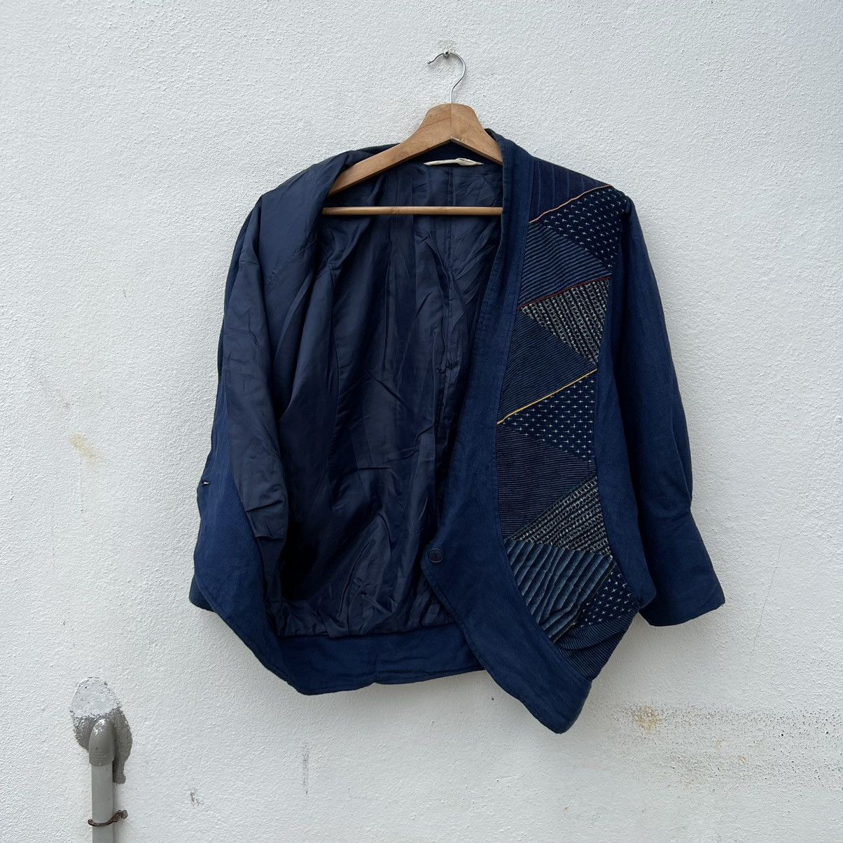 Japanese Brand BOMBER JACKET DESIGN ORIGINAL MINGEI INSPIRED ISSEY MIYAKE Size US M / EU 48-50 / 2 - 9 Thumbnail