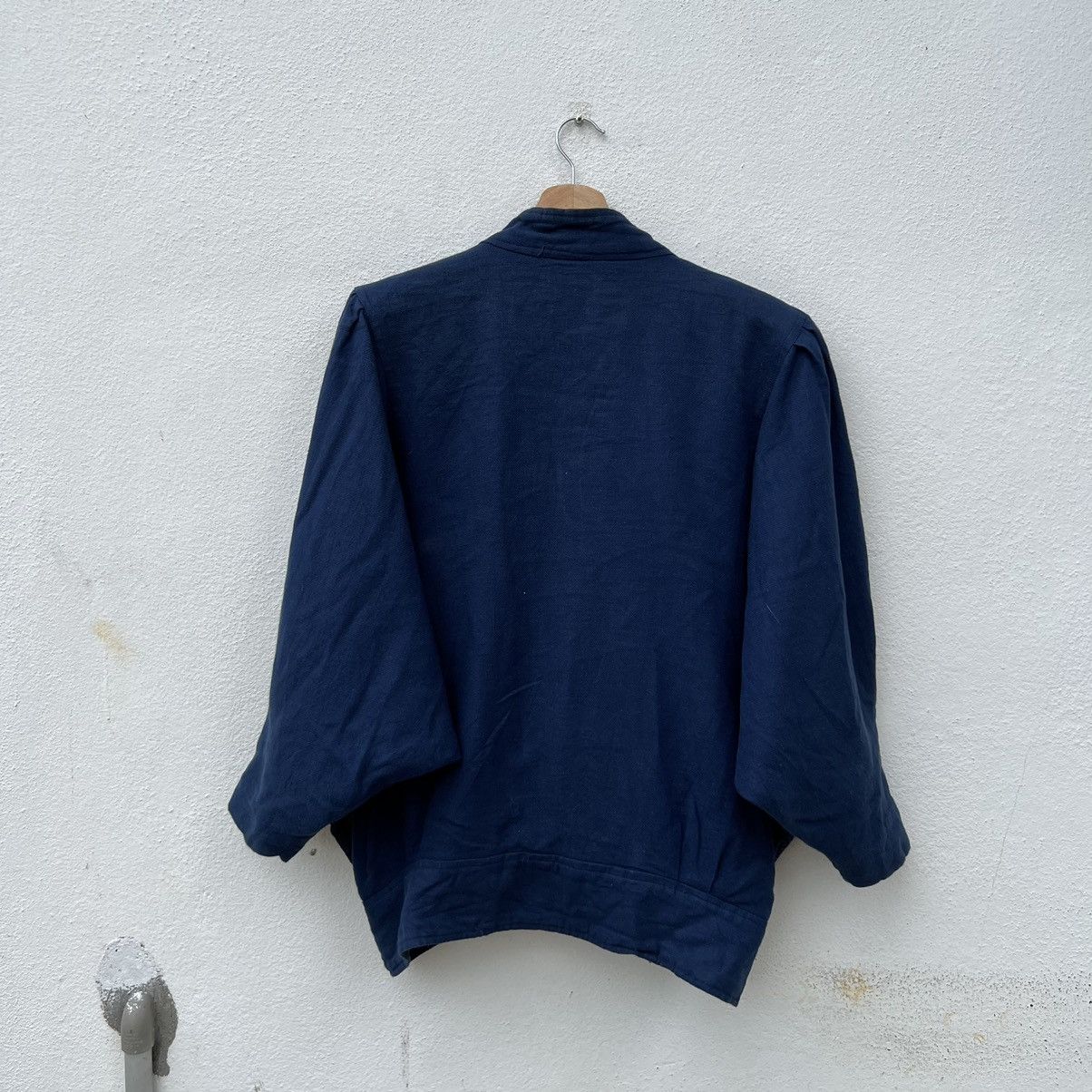 Japanese Brand BOMBER JACKET DESIGN ORIGINAL MINGEI INSPIRED ISSEY MIYAKE Size US M / EU 48-50 / 2 - 8 Thumbnail