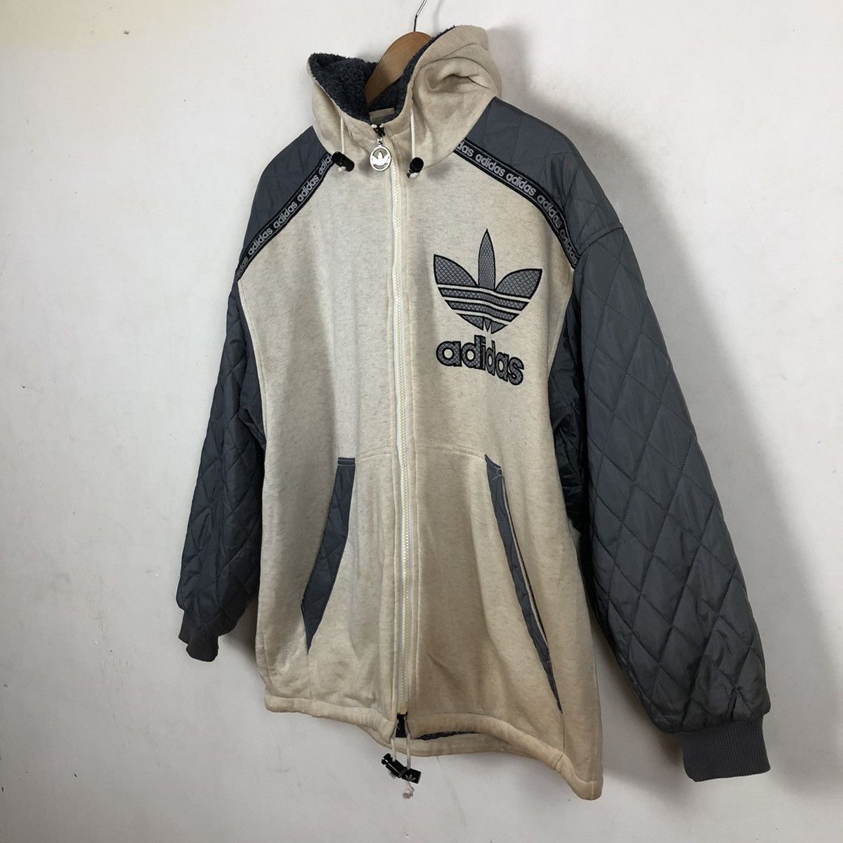 Adidas × Vintage VINTAGE ADIDAS JACKET BIG LOGO INSPIRED BY RUN DMC Size US M / EU 48-50 / 2 - 2 Thumbnail