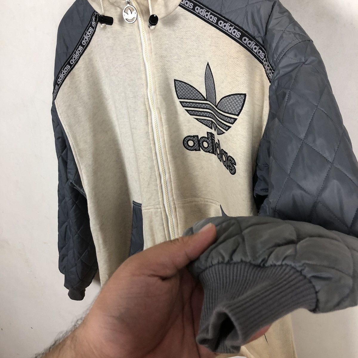 Adidas × Vintage VINTAGE ADIDAS JACKET BIG LOGO INSPIRED BY RUN DMC Size US M / EU 48-50 / 2 - 5 Thumbnail