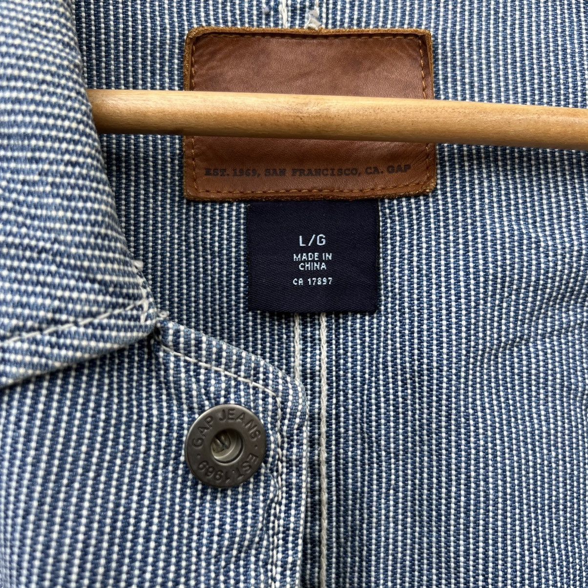 Gap HIKORY CHORE JACKET GAP STRIPE Size US L / EU 52-54 / 3 - 9 Thumbnail