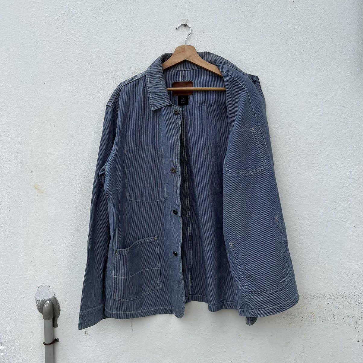 Gap HIKORY CHORE JACKET GAP STRIPE Size US L / EU 52-54 / 3 - 8 Thumbnail