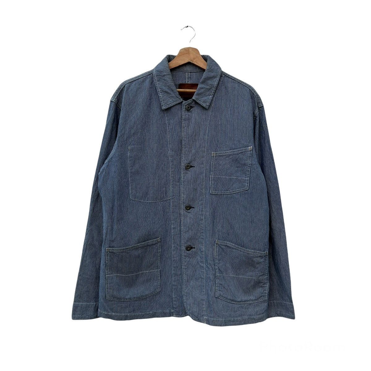 Gap HIKORY CHORE JACKET GAP STRIPE Size US L / EU 52-54 / 3 - 1 Thumbnail