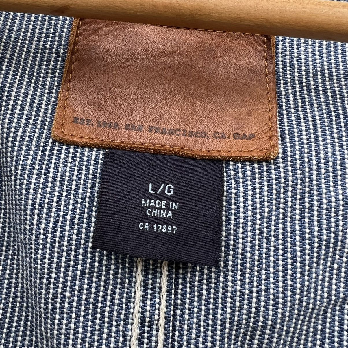 Gap HIKORY CHORE JACKET GAP STRIPE Size US L / EU 52-54 / 3 - 10 Thumbnail