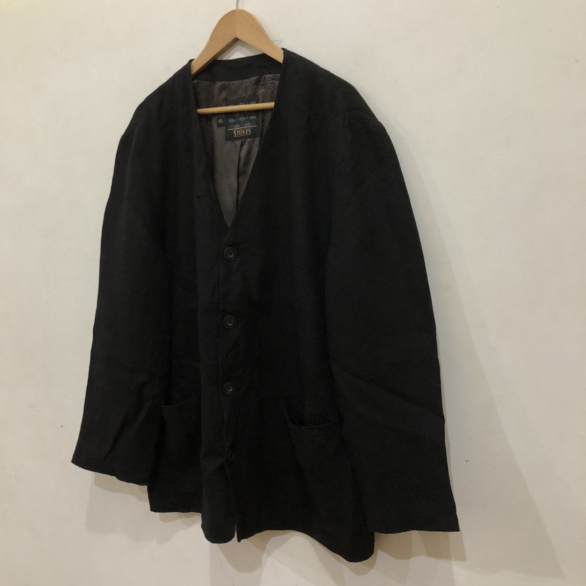 Vintage Oversized Coat Stoned Double Pocket Size US M / EU 48-50 / 2 - 2 Thumbnail