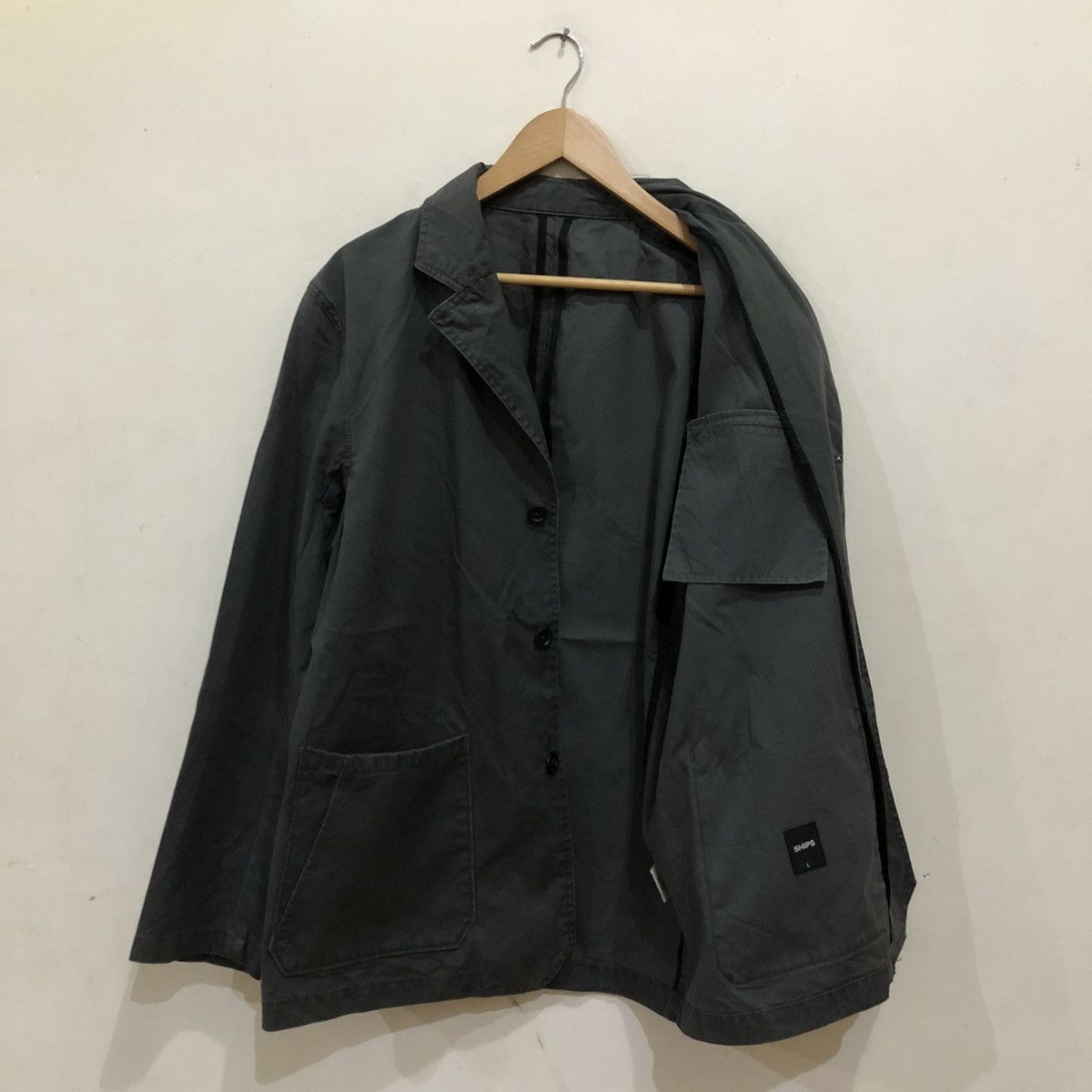 SHIPS × Ships Jet Blue Ships Light Jacket Size US L / EU 52-54 / 3 - 7 Thumbnail
