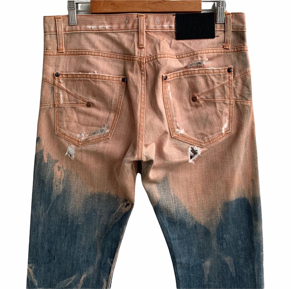 Japanese Brand Japan Brand Distressed Absolut Joy Styled In Italy Tie dye Size US 32 / EU 48 - 7 Thumbnail