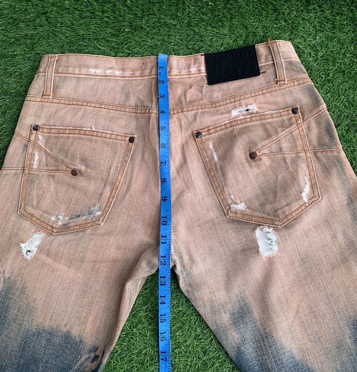 Japanese Brand Japan Brand Distressed Absolut Joy Styled In Italy Tie dye Size US 32 / EU 48 - 18 Thumbnail