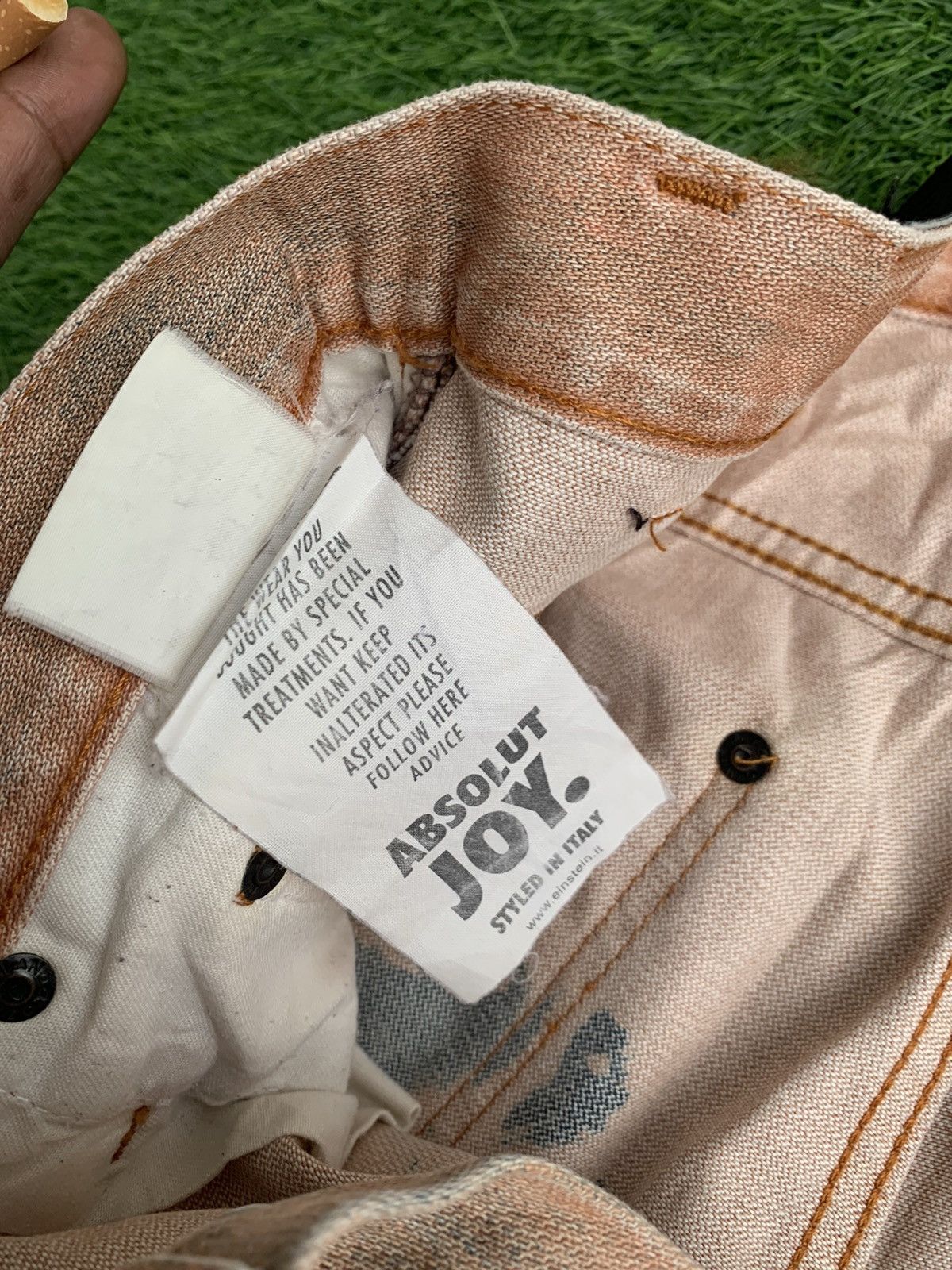Japanese Brand Japan Brand Distressed Absolut Joy Styled In Italy Tie dye Size US 32 / EU 48 - 12 Thumbnail