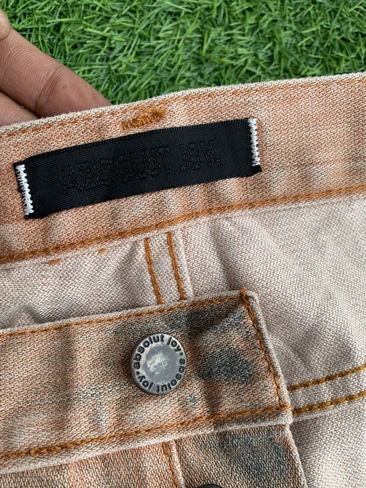 Japanese Brand Japan Brand Distressed Absolut Joy Styled In Italy Tie dye Size US 32 / EU 48 - 14 Thumbnail
