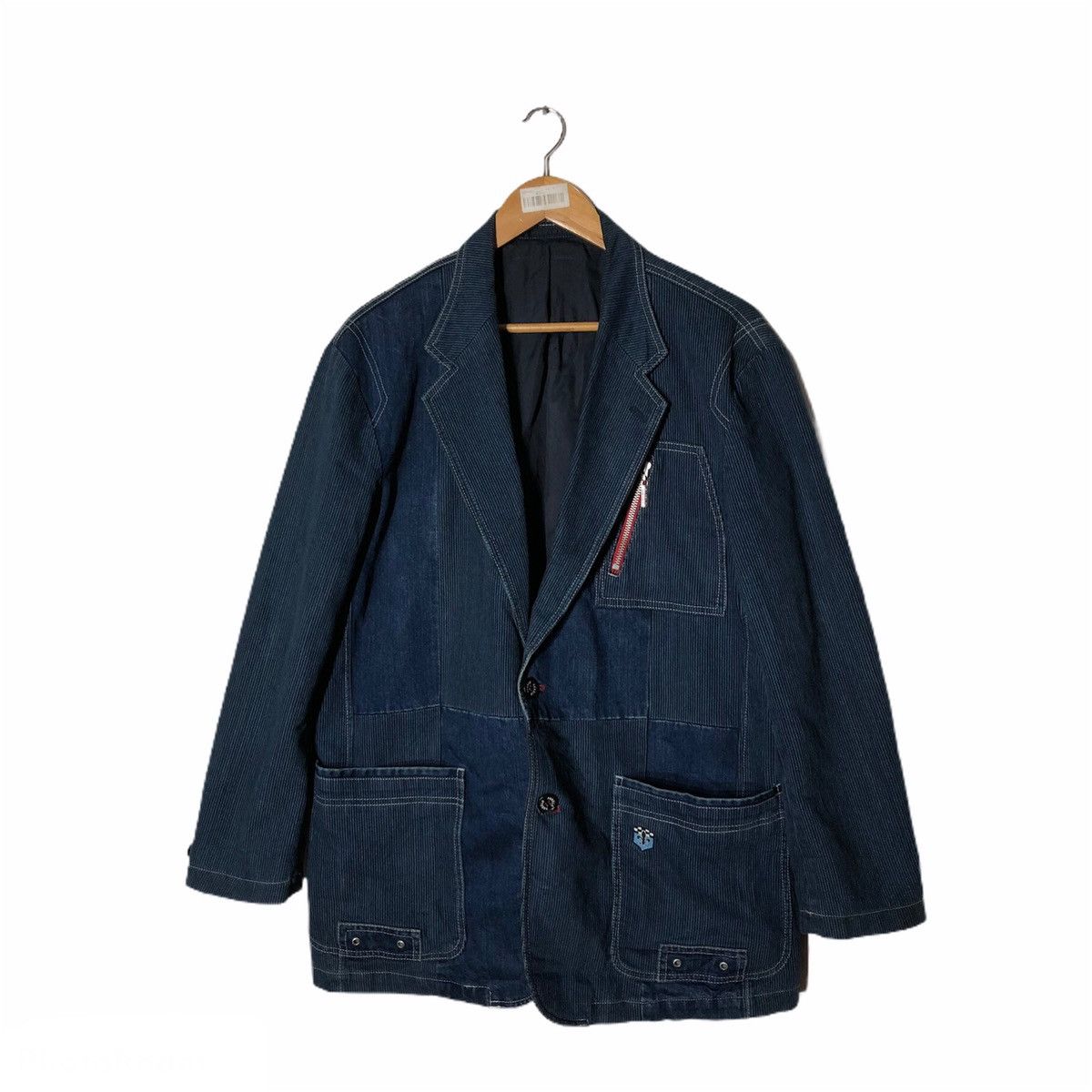 Japanese Brand PAGELO PATCHWORK CHORE JACKET INSPIRED BY KAPITAL JAPAN ...