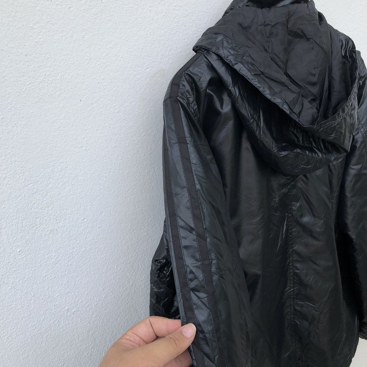 Japanese Brand × Kansai Yamamoto ULTIMATE BLACK RAINCOAT KANSAI YAMAMOTO JEANS Size US L / EU 52-54 / 3 - 7 Thumbnail