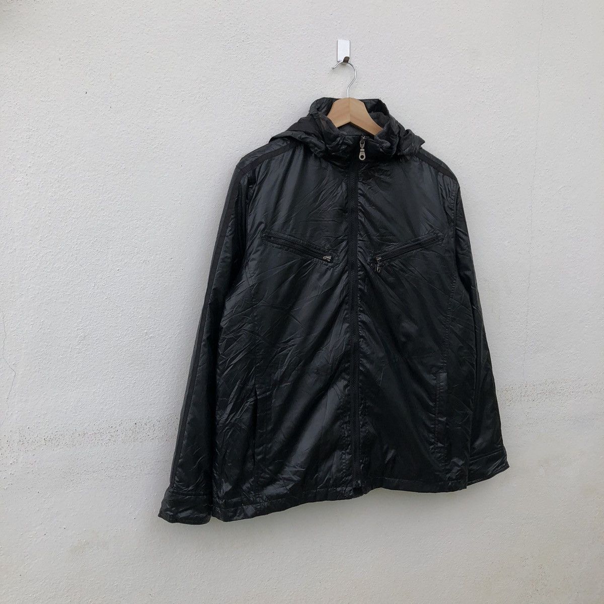 Japanese Brand × Kansai Yamamoto ULTIMATE BLACK RAINCOAT KANSAI YAMAMOTO JEANS Size US L / EU 52-54 / 3 - 2 Thumbnail