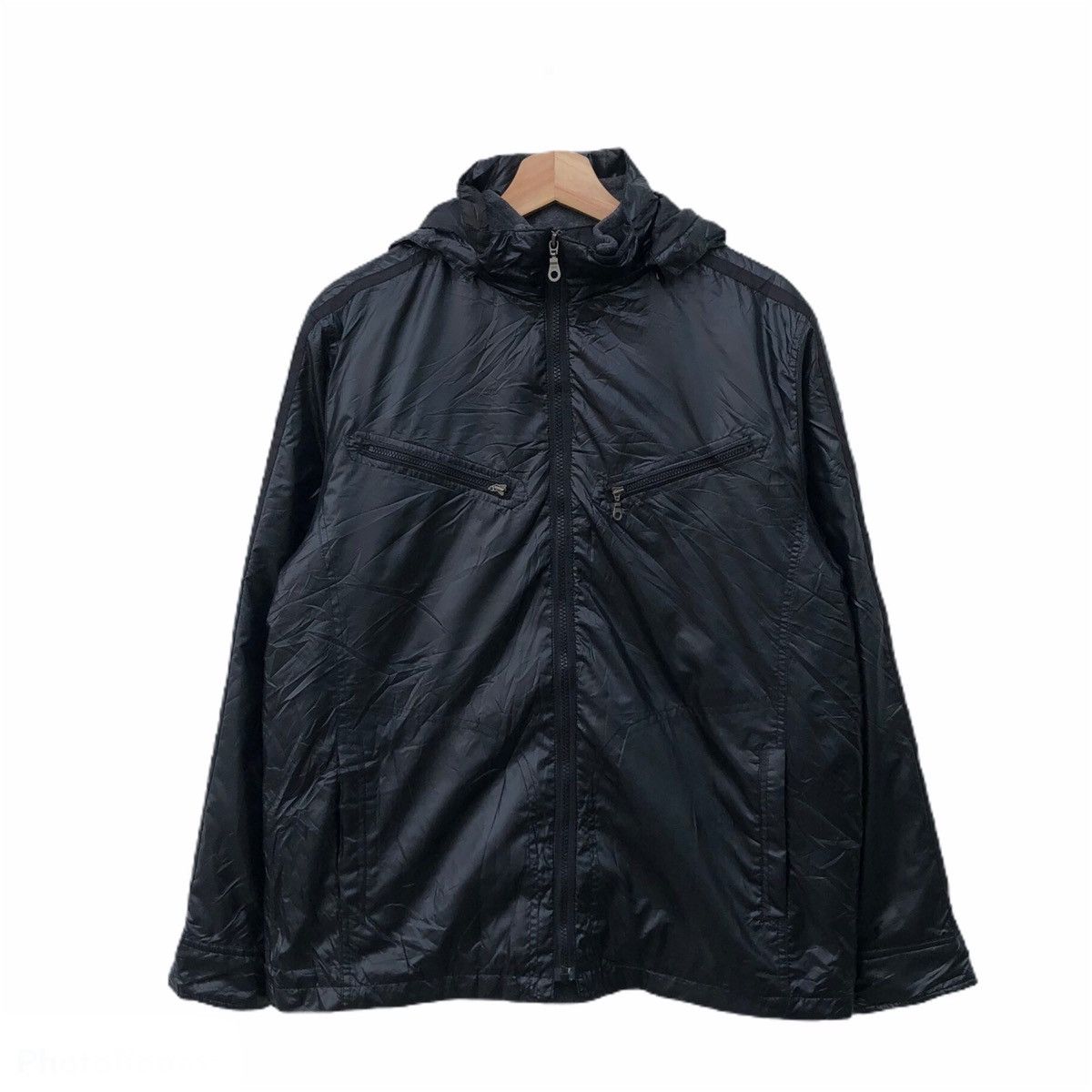 Japanese Brand × Kansai Yamamoto ULTIMATE BLACK RAINCOAT KANSAI YAMAMOTO JEANS Size US L / EU 52-54 / 3 - 1 Thumbnail