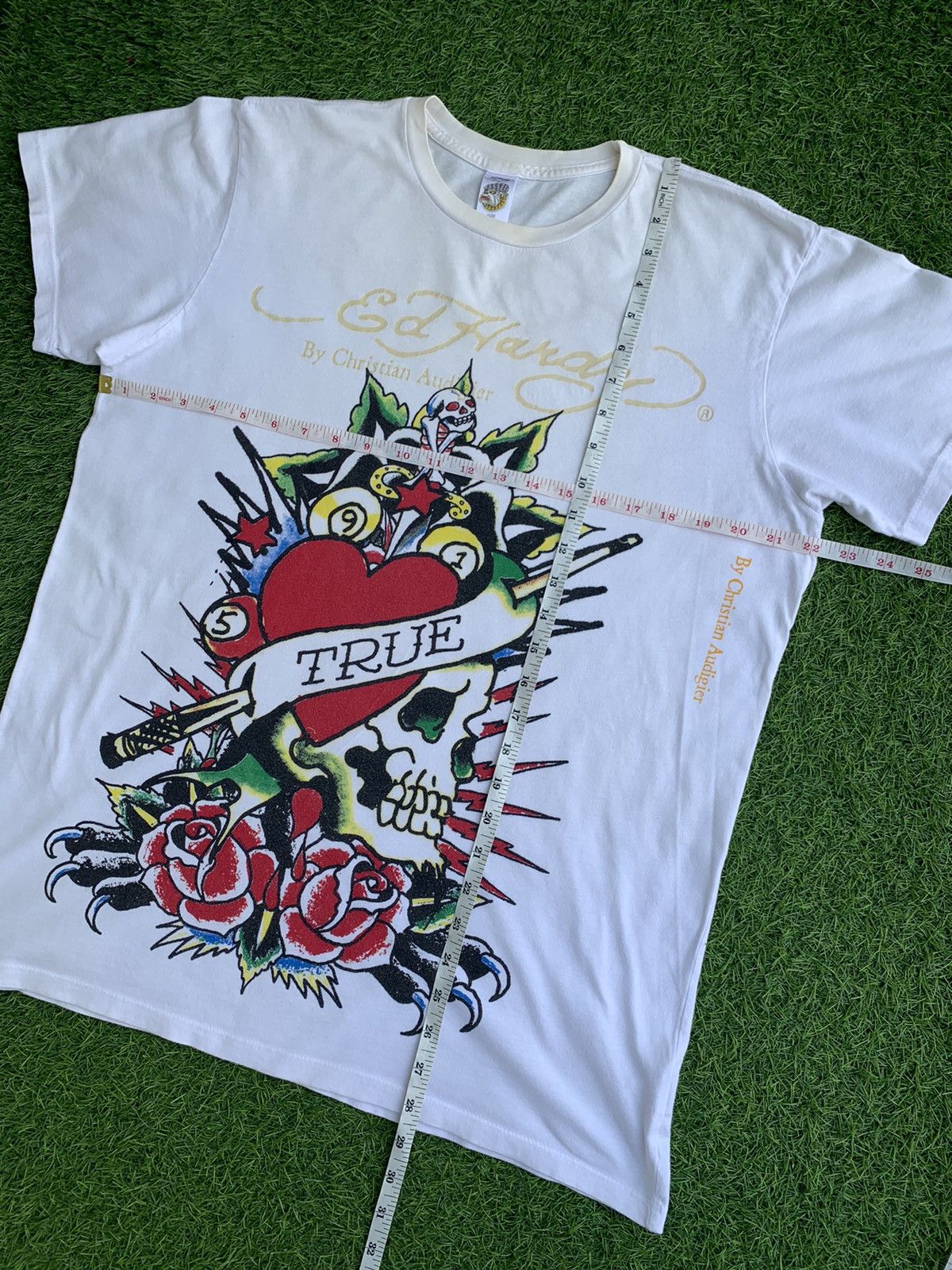 Christian Audigier Rare! Ed Hardy True Love By Christian Audigier T-shirt Size US L / EU 52-54 / 3 - 17 Thumbnail