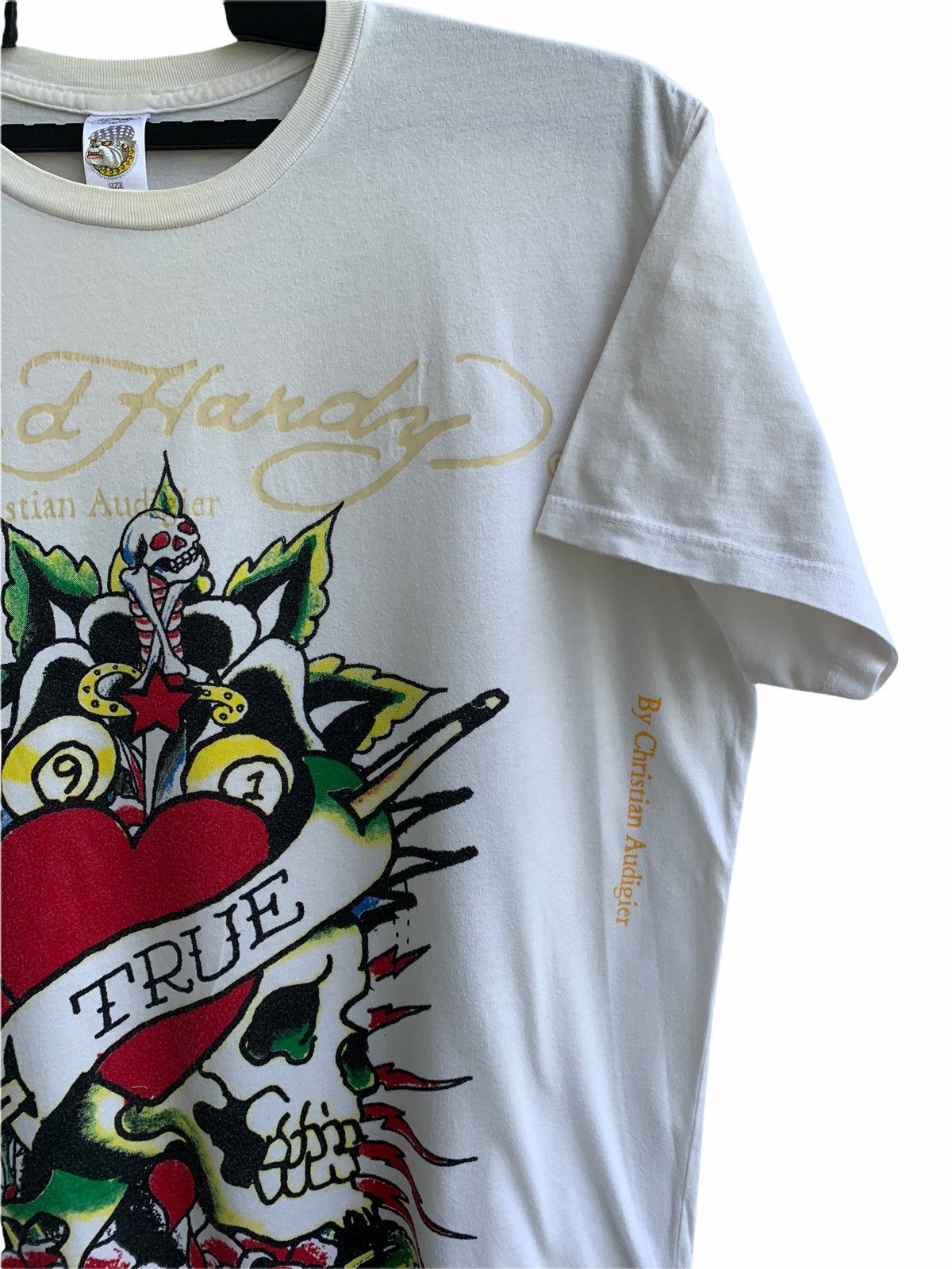 Christian Audigier Rare! Ed Hardy True Love By Christian Audigier T-shirt Size US L / EU 52-54 / 3 - 9 Thumbnail