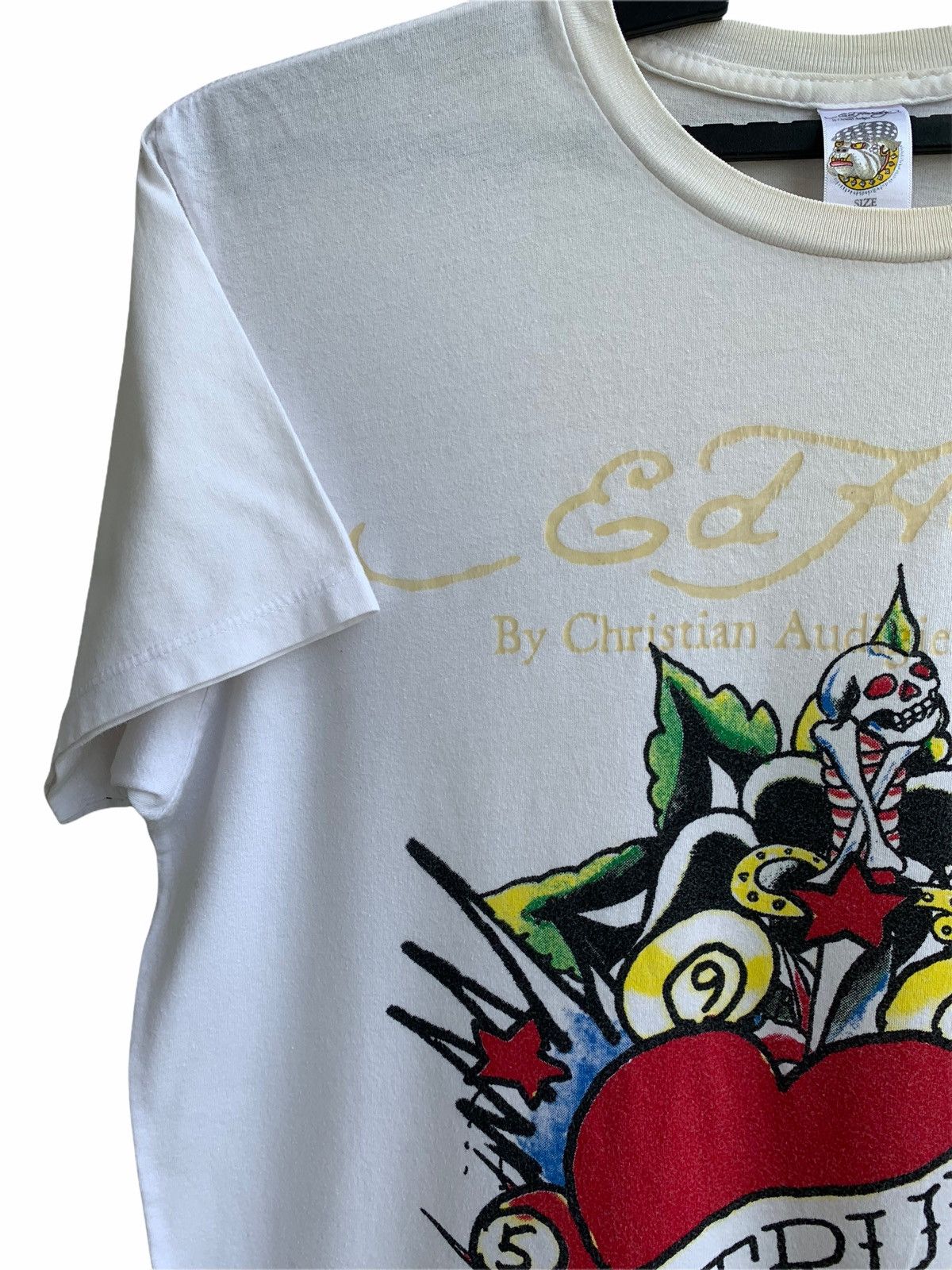 Christian Audigier Rare! Ed Hardy True Love By Christian Audigier T-shirt Size US L / EU 52-54 / 3 - 7 Thumbnail
