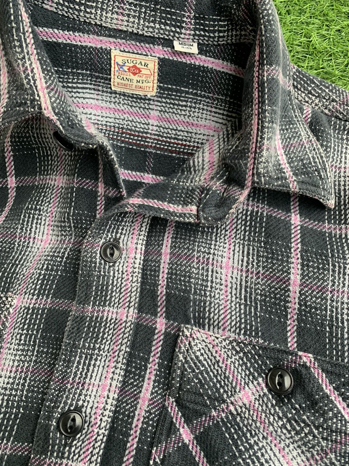 Sugar Cane Vintage Checked Sugar Cane Toyo Inc Products Size US M / EU 48-50 / 2 - 9 Thumbnail
