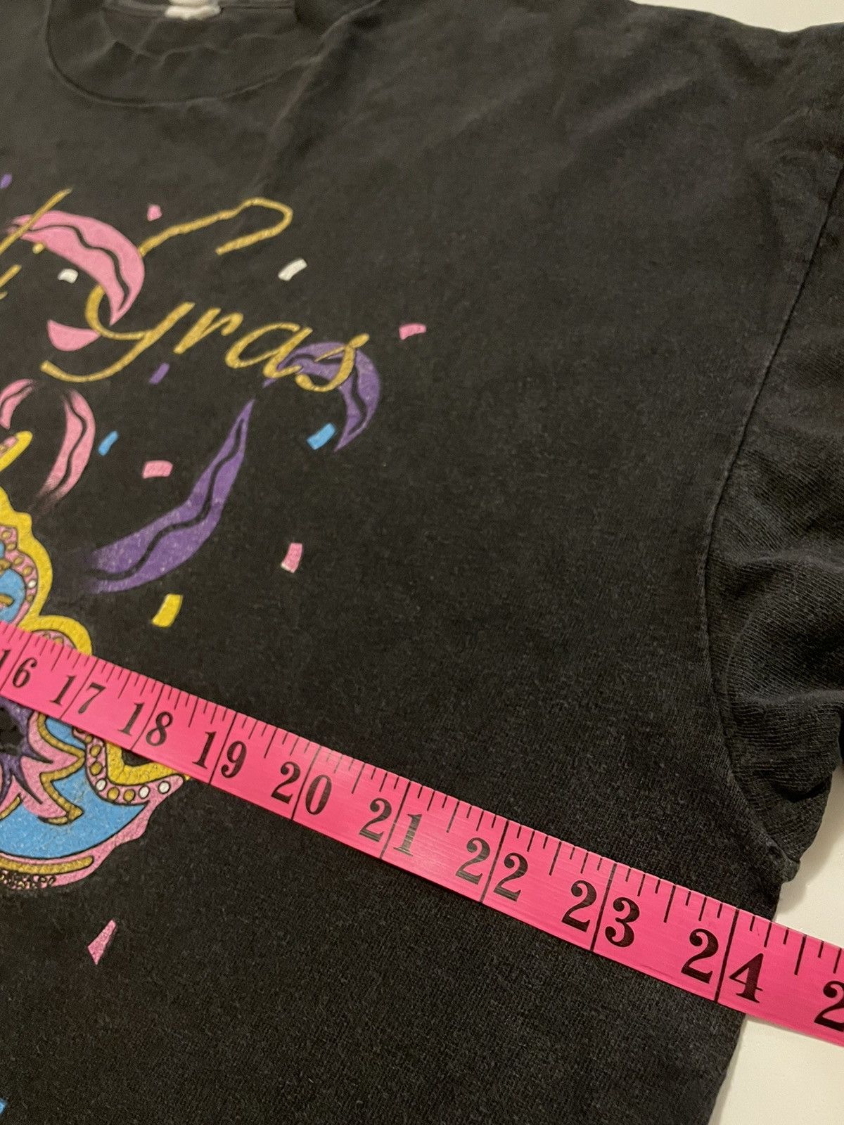 Band Tees × Vintage Vintage 1995 Mardi Gras Masquerade Graphic Single Stitch Size US XL / EU 56 / 4 - 21 Thumbnail