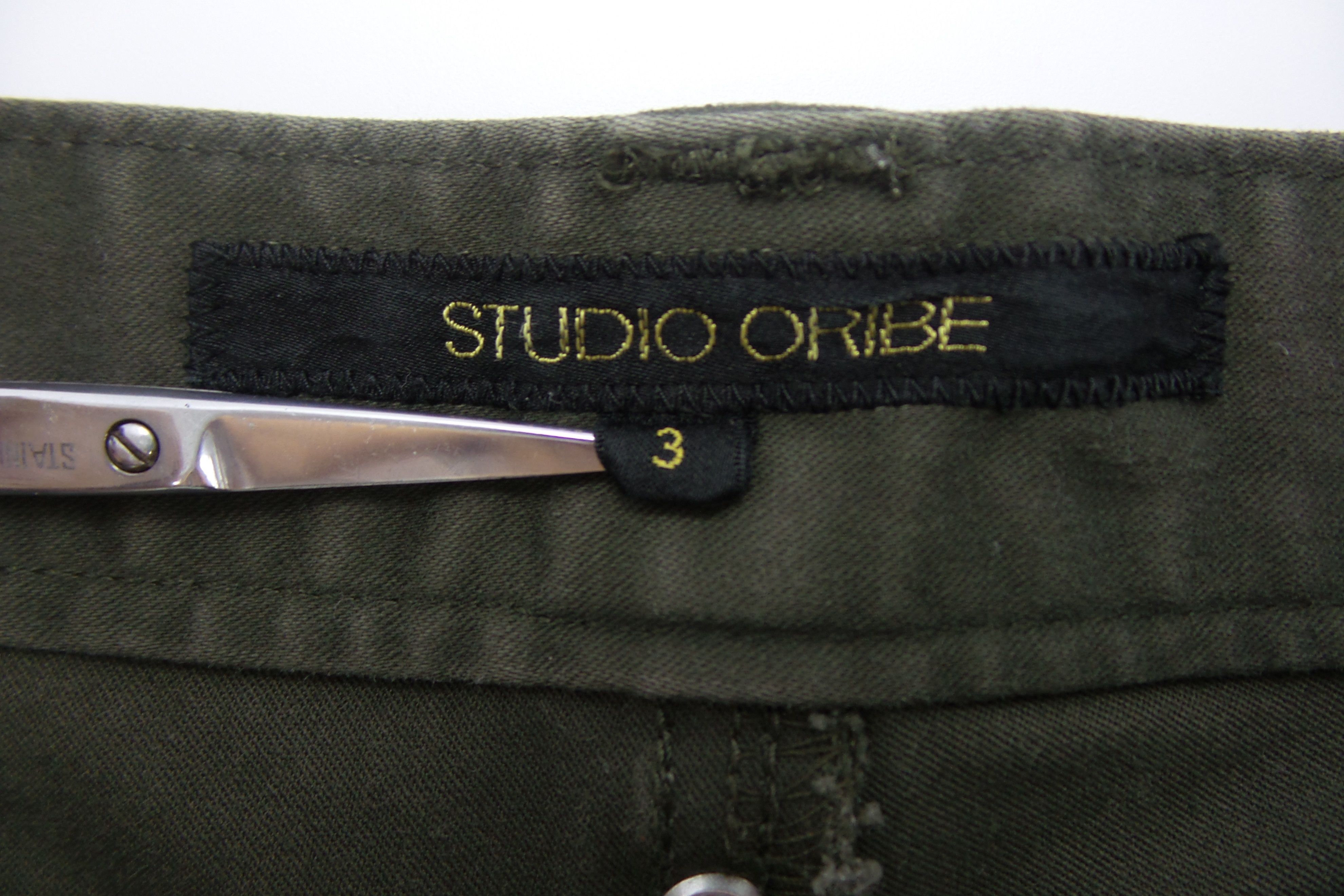 Japanese Brand Studio Oribe D-Kan Skinny Pants W15xL39.5 Size US 30 / EU 46 - 3 Thumbnail