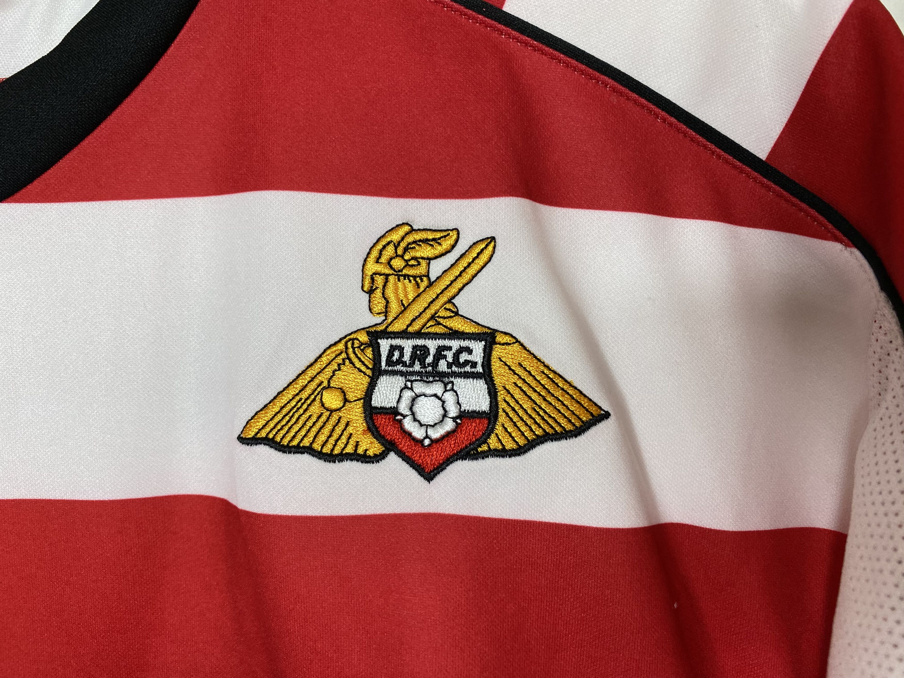 Chelsea Soccer × UEFA DONCASTER ROVERS 2008 2009 HOME FOOTBALL SHIRT SOCCER JERSEY Size US XL / EU 56 / 4 - 4 Thumbnail