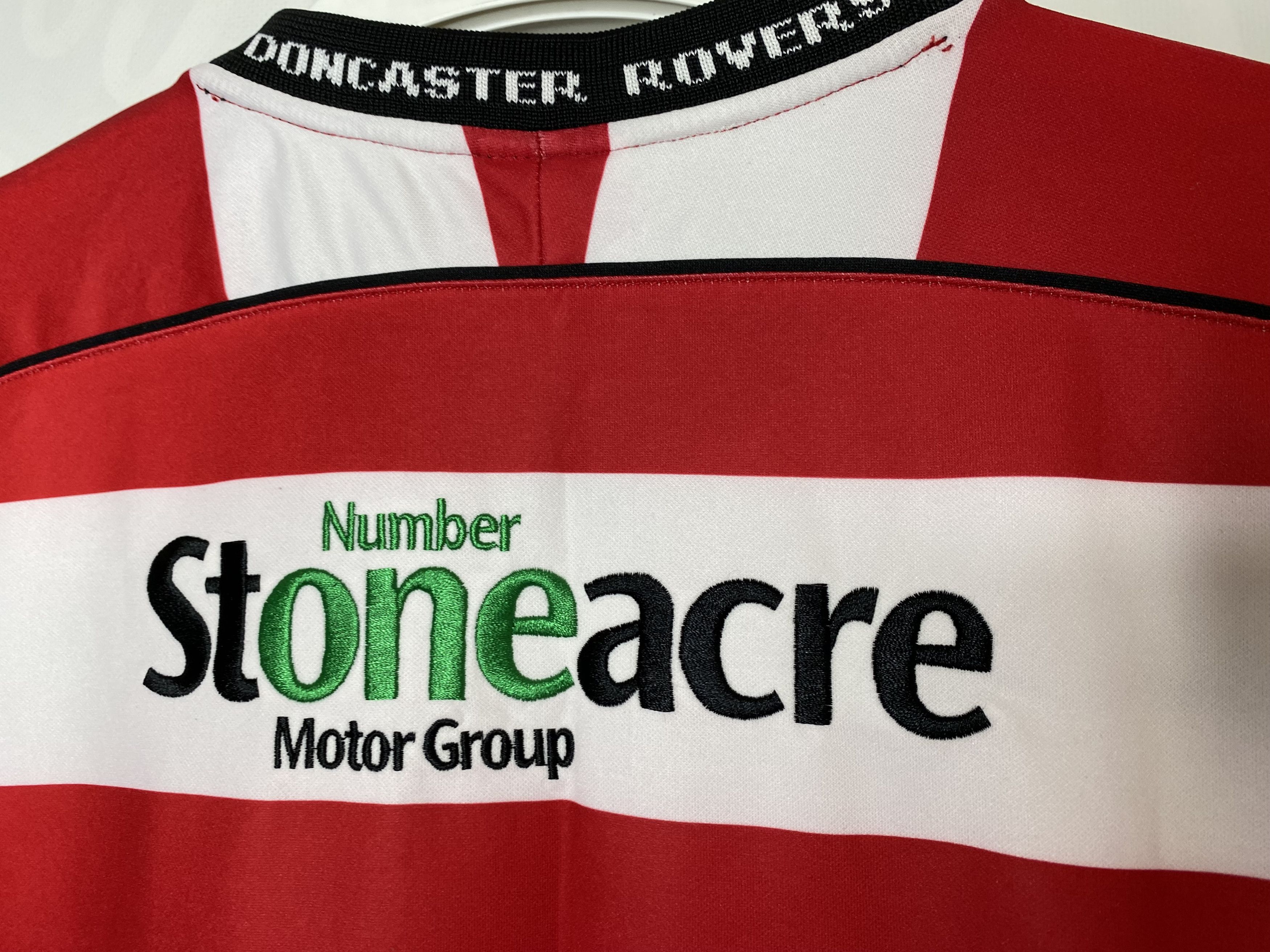 Chelsea Soccer × UEFA DONCASTER ROVERS 2008 2009 HOME FOOTBALL SHIRT SOCCER JERSEY Size US XL / EU 56 / 4 - 3 Thumbnail