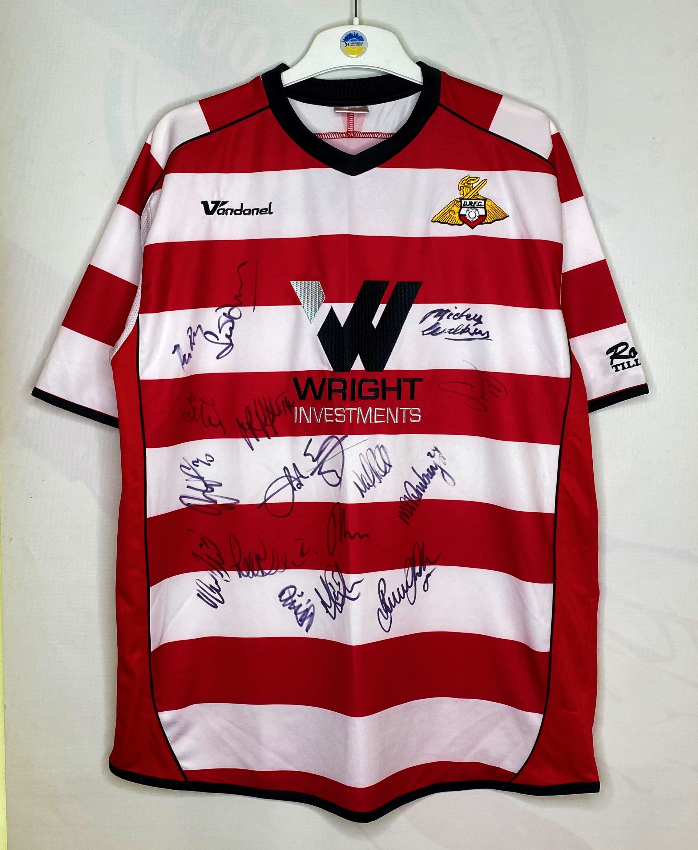 Chelsea Soccer × UEFA DONCASTER ROVERS 2008 2009 HOME FOOTBALL SHIRT SOCCER JERSEY Size US XL / EU 56 / 4 - 1 Thumbnail